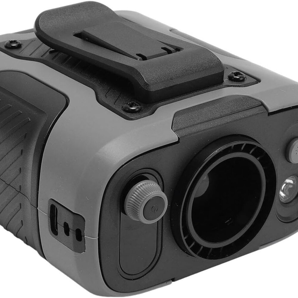 Camping Rechargeable Electric Waist Camp Cooling Fans with Flashlight(1 Pack)